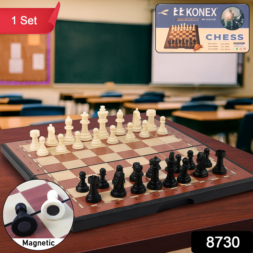 Premium Portable Chess Set Plastic Chess Pieces (1 Set)