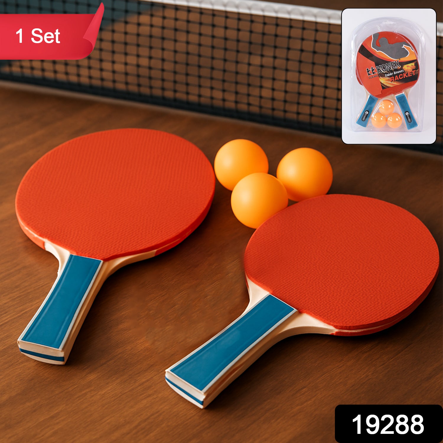 Professional Table Tennis Racket (1 Set)
